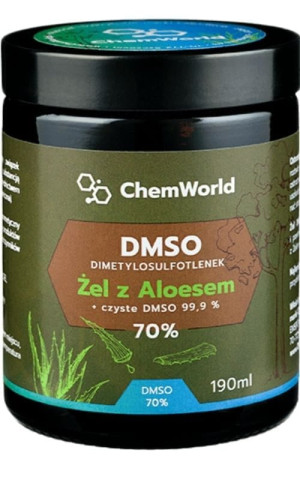 Żel DMSO 70% z Aloesem 190 ml ChemWorld