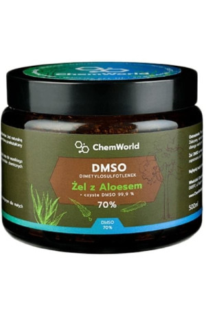 Żel DMSO 70% z Aloesem 500 ml ChemWorld
