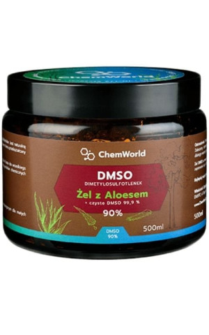 Żel DMSO 90% z Aloesem – Bardzo Mocny 500 ml ChemWorld