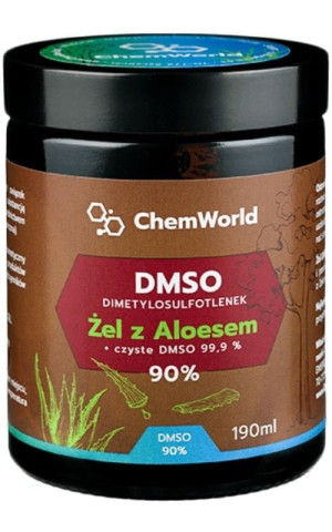 Żel DMSO 90% z Aloesem – Bardzo Mocny 190 ml ChemWorld