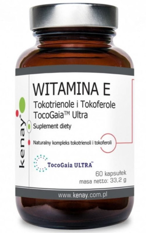 Kenay Witamina E Tokotrienole i Tokoferole TocoGaia 60 kapsułek