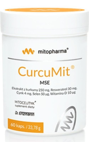 Mito-Pharma CurcuMit MSE 60 kapsułek dr Enzmann