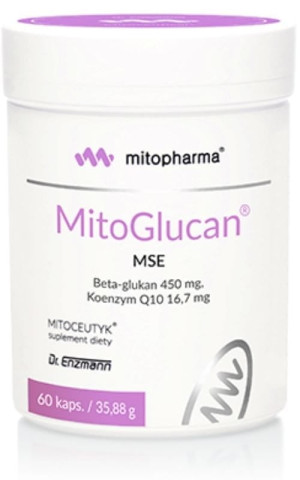 Mito-Pharma MitoGlucan MSE 60 kapsułek dr Enzmann