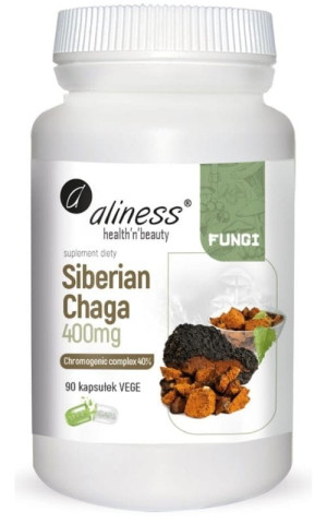 Aliness Siberian Chaga 400 mg 90 kaps