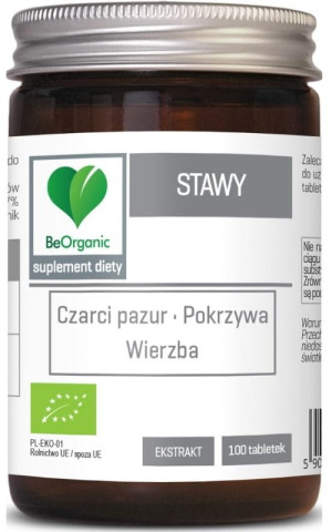BeOrganic Stawy BIO 400 mg (100 tabletek)