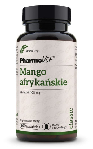 Pharmovit Classic Mango afrykańskie 400 mg 90 kaps.