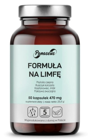 Panaseus Formuła na limfę 50 kapsułek