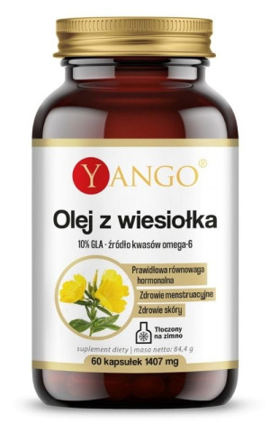 Yango Olej z wiesiołka 60 kapsułek