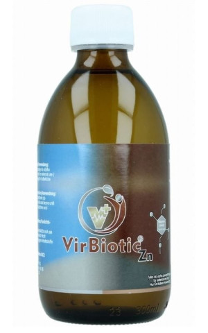 Virbiotic Zn niejonowe nanokoloidy srebro,miedź,cynk 300 ml Vitacolloids