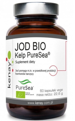 Kenay Jod BIO Kelp PureSea 60 kapsułek