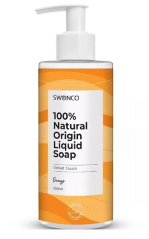 Mydło w płynie o zapachu pomarańczy 300 ml Swonco