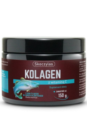 Skoczylas Kolagen z dorsza atlantyckiego dziko żyjącego 150 g