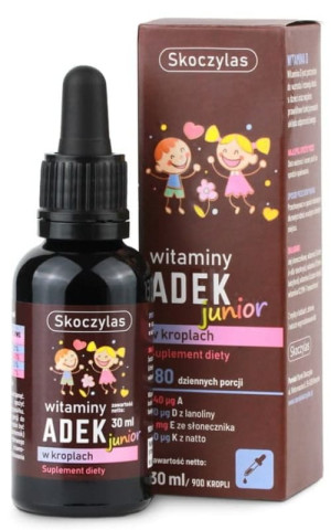 Skoczylas Witaminy ADEK junior krople 30ml