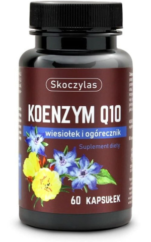 Skoczylas Koenzym Q10, wiesiołek i ogórecznik 60 kapsułek