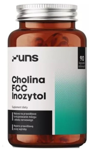 Cholina FCC + Inozytol 90 kapsułek UNS