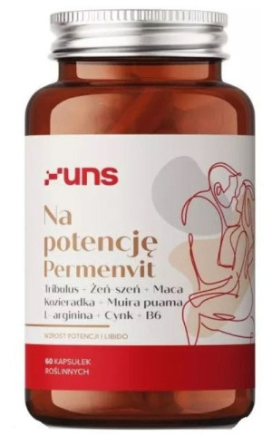 Na potencję Permenvit 60 kapsułek UNS