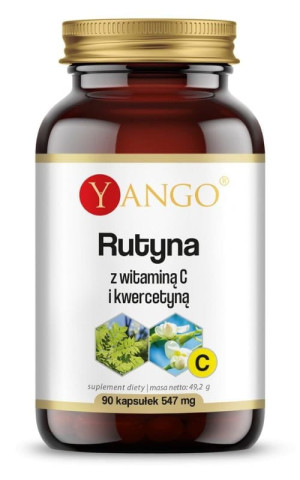 Yango Rutyna z Witaminą C i Kwercetyną 90 kapsułek