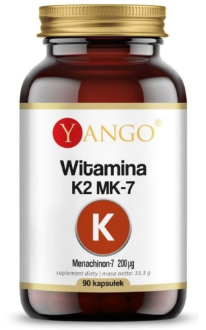 Yango Witamina K2 MK-7 200 µg (90 kapsułek)