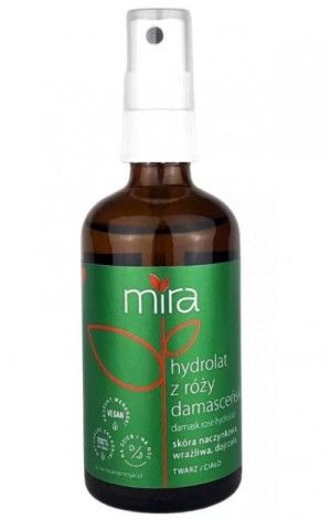 Hydrolat z róży damasceńskiej 100ml Mira