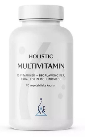 Holistic MultiVitamin A C D3 E K Bioperyna 90 kaps