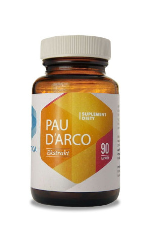 PAU DARCO ekstrakt z kory drzewa Lapacho 90 kaps Hepatica