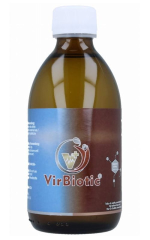 Virbiotic Silver nanojonowe koloidalne Srebro i Miedź 2w1 300ml Vitacolloids