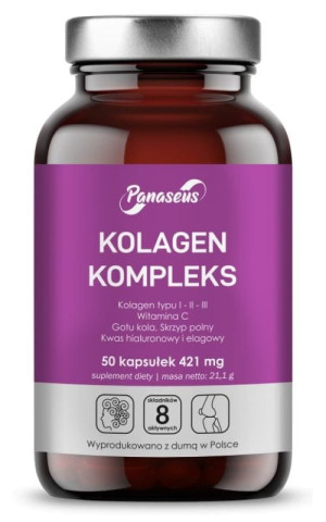Panaseus Kolagen Kompleks 50 kapsułek