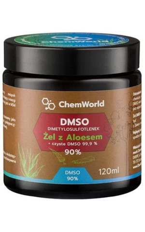 Żel DMSO 90% z Aloesem – Bardzo Mocny 120 ml ChemWorld
