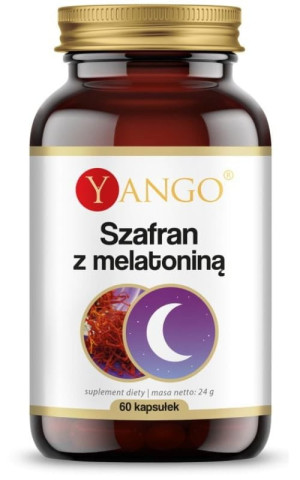 Yango Szafran z melatoniną 60 kapsułek