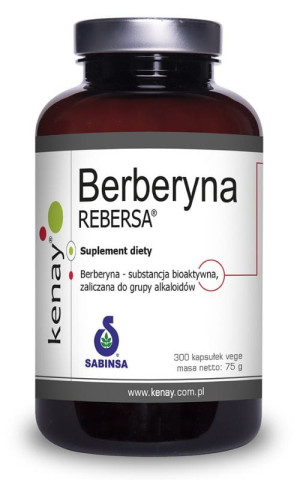 Kenay Berberyna 250mg (300 kapsułek)