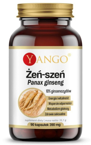Yango Żeń-szeń Panax ginseng 90 kapsułek