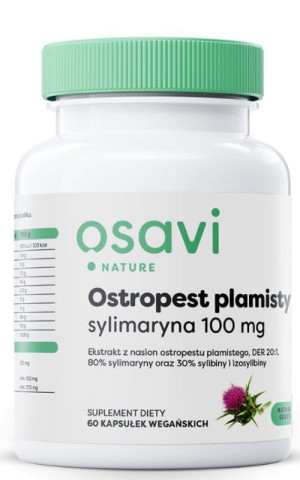 Osavi Ostropest plamisty sylimaryna 100 mg, 120 kapsułek