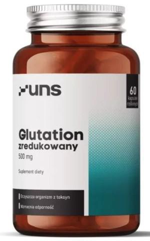 Glutation zredukowany 500 mg 60 kapsułek UNS