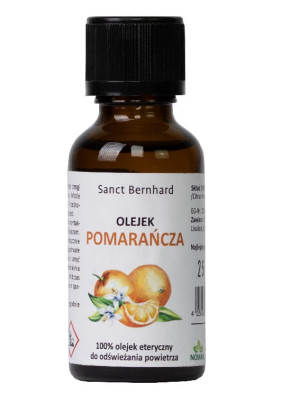 Olejek eteryczny pomarańczowy 30 ml Sanct Bernhard