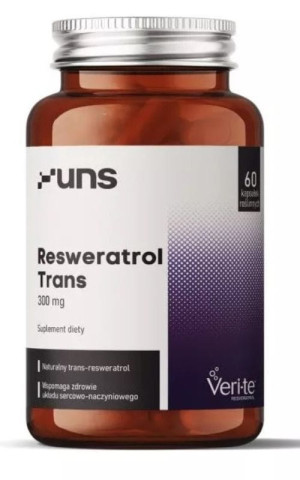 Resweratrol Trans 300mg 60 kapsułek UNS