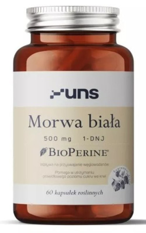 Morwa biała 500mg 60 kapsułek UNS