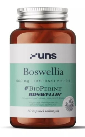 Boswellia (500mg) 60 kapsułek UNS