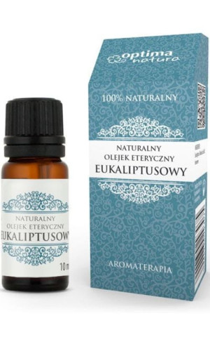 Naturalny olejek eteryczny eukaliptusowy 10 ml, Optima Natura