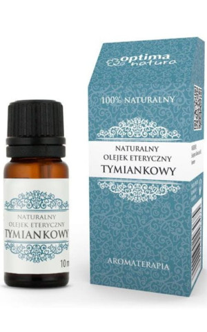 Naturalny olejek eteryczny tymiankowy 10 ml Optima Natura