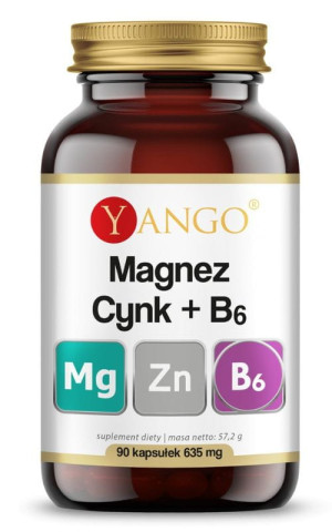 Yango Magnez + Cynk + B6 (90 kapsułek)