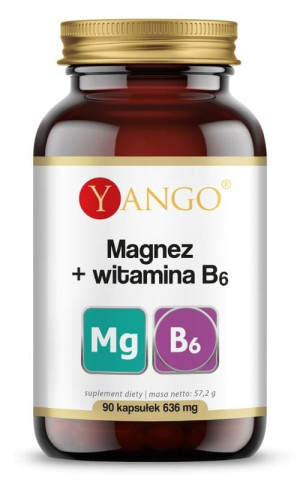 Yango Magnez + witamina B6 (90 kaps.)