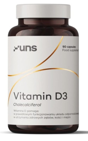 Vitamin D3 90 kapsułek UNS