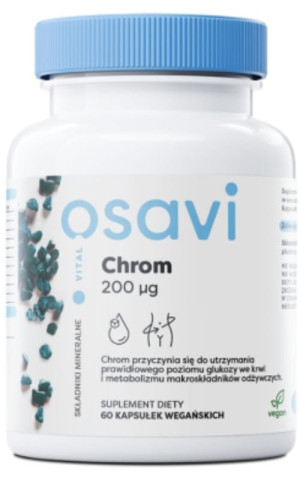 Osavi Chrom 200mcg 60 kapsułek