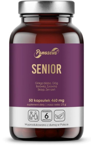 Panaseus Senior 50 kapsułek