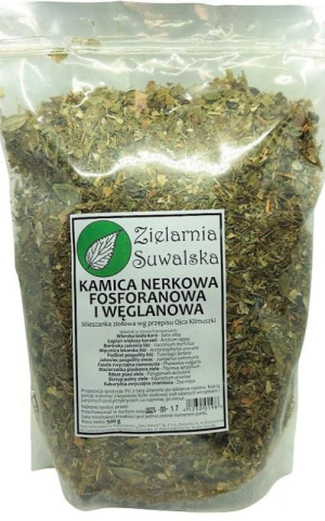 Zioła Kam fosforanowa węglanowa 500 g wg Klimuszki