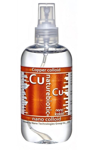 Nano Miedź Koloidalna 25 ppm (250 ml) Nano Koloid