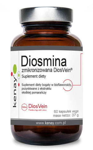 Kenay Diosmina zmikornizowana (Diosvein) 60 kapsułek