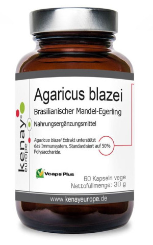 Kenay Agaricus blazei 60 kapsułek