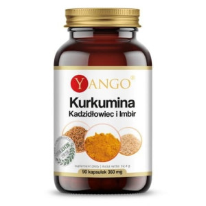 Yango Kurkumina Kadzidłowiec i Imbir - 90 kaps.
