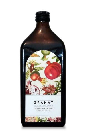 Ekstrakt z soku granatu 500ml - Granat 100%